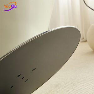 <span class=keywords><strong>Table</strong></span> <span class=keywords><strong>basse</strong></span> en fibre de verre de style minimaliste français, nouvelle conception suspendue, petit appartement, conique, élégante, extraordinaire, en forme de soucoupe volante - Product Image 5