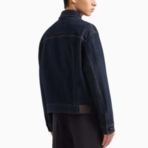 Latest Design <b>Men</b> <b>Denim</b> <b>Jacket</b> Winter <b>Jacket</b> Customized Casual Quick Dry Fabric 100% Outdoor Front Logo <b>Denim</b> <b>Jacket</b> For <b>Men</b> - Product Image 3