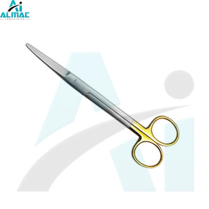 ALMAC Ciseaux émoussés Metzenbaum en acier inoxydable de haute précision pour une utilisation professionnelle dans les environnements chirurgicaux et cliniques généraux - Product Image 1