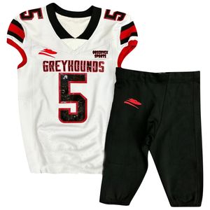 Uniformes de fútbol americano con bordado Premium Uniforme de fútbol de sarga Sublimación Ropa de fútbol americano - Product Image 1