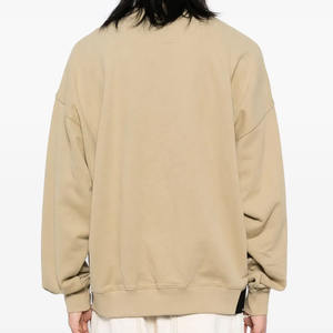 Sweat-shirts d'hiver unisexes en coton 100% de haute qualité, poids lourd, logo personnalisé, surdimensionnés, unis, écologiques, vente en gros - Product Image 4