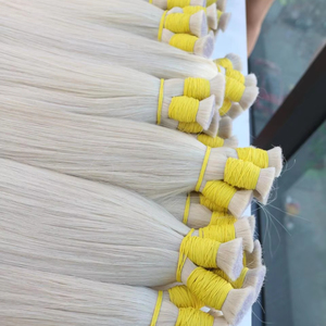 ผมมนุษย์บริสุทธิ์สองชั้นแบบไม่พันกัน100กรัมผมมนุษย์บริสุทธิ์บริสุทธิ์จากเวียดนาม - Product Image 1