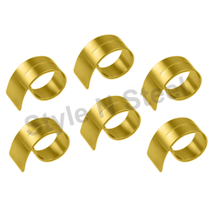 Servilletero de acero inoxidable al por mayor 16 cm con diseño de perforación cuadrado soporte de pañuelos 16 cm servilletero de mesa soporte de metal - Product Image 1