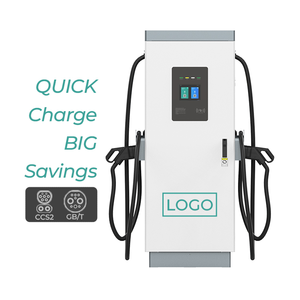 Estación de carga rápida DC EV 80kW 120kW 240kW - Compatible con CCS2 GBT y CHAdeMO en estacionamiento - Product Image 5