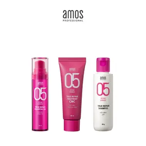 [AMOS PROFESSIONAL] True Repair damaged hair care Kit (Shampoo80g + Essential Oil 20ml + Treatment CMC 40ml) [HOT KOREAN BRAND]