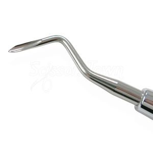 Élévateur dentaire ergonomique avec poignée antidérapante en acier inoxydable, outil chirurgical pour les procédures de levage des racines - Product Image 6