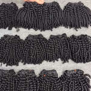 วิกต่อผมคนแบบม้วนผมหยิกแบบถักที่ดีที่สุดสำหรับผู้หญิงจากเวียดนาม - Product Image 4