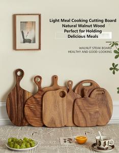 Ensemble <span class=keywords><strong>de</strong></span> meubles en bois massif <span class=keywords><strong>de</strong></span> qualité professionnelle, planche à pain, logo gravé au laser, plateaux à pizza décoratifs en bois pour restaurant, hôtel - Product Image 6