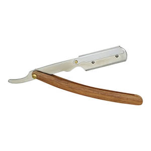 Wholesale Factory-Made Stainless Steel Straight Razor Single Blade Scissors Reusable Hair Salon Tools for Barbershops - Product Image 2