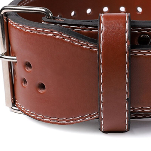 สายพานน้ำหนักง่ามแบบง่ามเดี่ยวสั่งทำได้มีแผ่นหลังที่เชื่อถือได้สำหรับการออกกำลังกายในยิมผิวเรียบ - Product Image 4