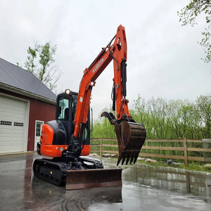 Hydraulique pour mini-excavatrice sur chenilles Kx040-4 avec pompe moteur et engrenage - Haute efficacité, puissance 30 kW, Kubota Kx040-4, excavatrice compacte - Product Image 1
