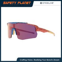 Lunettes de soleil de sport tendance polarisées pour l'extérieur, design tendance, protection UV Motionview, couleur personnalisée, taille unisexe