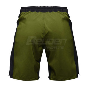 Custom Logo Design 100% Polyester Casual MMA Boxing <b>Shorts</b> OEM Service Hot Selling Solid Color <b>for</b> Online Sale - Product Image 2