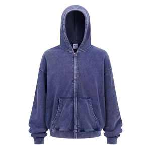 Económico amigable 100% algodón hombres Sudadera con capucha venta cálido a prueba de viento de secado rápido pulóver polar sudadera para invierno ropa de moda - Product Image 2
