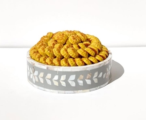 Handmade <b>Mother</b> of Pearl and Bone Inlay Salad Bowl Eco Friendly Stylish <b>Mother</b> of Pearl Inlay Wooden Bowl - Product Image 1