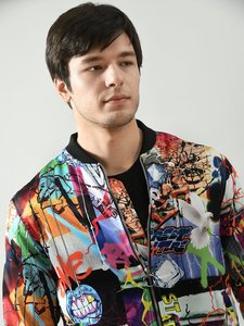 Vente en gros personnalisé Fermeture à glissière rouge Premium Nouveau design OEM Vestes d'hiver en satin de soie de haute qualité coupe-vent pour hommes et femmes - Product Image 5