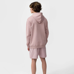 Pantalones cortos de gimnasio para hombre 100% algodón personalizados al por mayor, ropa deportiva de estilo callejero de color sólido a bajo precio, servicio OEM personalizado - Product Image 2