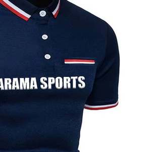 T-shirts sur mesure pour hommes à manches courtes et anti-bactérien absorbant l'humidité pour polos décontractés - Product Image 6