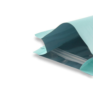 ถุงกาแฟ blacok ด้านล่างมีวาล์วระบายทางเดียวและซิปแถบดึง - Product Image 2