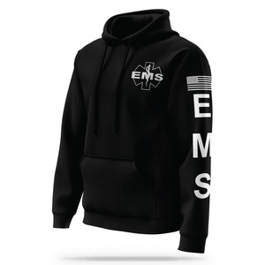 Unisex Durable Latest Design EMS Black <b>White</b> <b>Men's</b> Performance Hoodie Wholesale 3d Sublimation Printed Hoodies and <b>Sweatshirts</b> - Product Image 4