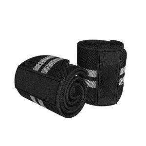 Muñequeras Unisex antideslizantes transpirables altas para levantamiento de pesas gimnasio Fitness tamaño personalizable Color caucho Natural Material de PVC - Product Image 3