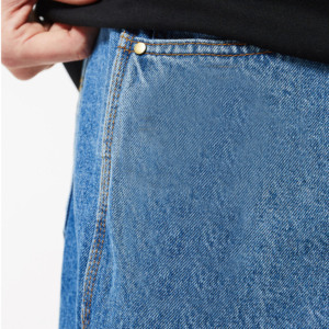 Style Y2K des années 90 pour veste en cuir, peau de vache, toile imperméable, respirante, écologique, décontractée, hiver, unisexe - Product Image 6