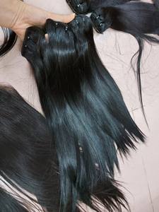 Extension de tissage de cheveux vierges vietnamiens de haute qualité fermeture frontale HD pour enfants bruts et faisceaux de cheveux raides en os - Product Image 4