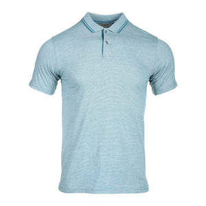 Polo de Punto Personalizado con Logotipo para Hombre, de Manga Corta, Corte Ajustado, Color Sólido, para Verano, Suéter de Punto, para Golf - Product Image 3