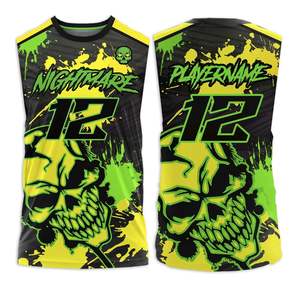 Uniformes de Fútbol Americano 7on7 para Adultos, Talla Grande, Transpirables, Manga Corta, Personalizables, Alta Calidad, 7v7 - Product Image 3