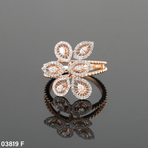 Anillo de Compromiso, Boda o Cóctel Clásico con Diamante Cultivado en Laboratorio VVS, Corte Brillante, para Mujer, Oro 14k/18k, Certificado, Moderno - Product Image 6