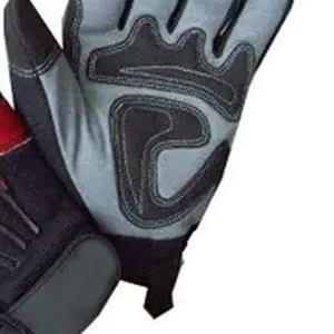 Premium Quality Mechanic Gloves Work Good Grip Soft <b>Padded</b> Safety Gloves Protection Gloves - Product Image 3