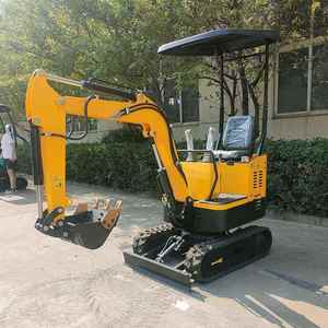 Mini-excavatrice électrique à batterie lithium 1 tonne, d'origine usine, mini-pelle hydraulique sur chenilles, moteur 1000 kg - Product Image 1