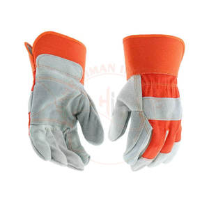 Guantes de trabajo de cuero Premier Leather Work Glove Performance Fit Durable Lavable a máquina Guantes de cuero al por mayor - Product Image 4