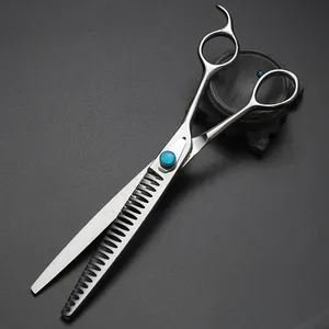 Ciseaux de coiffeur ciseaux de tête de formation de coiffure coupe de cheveux ciseaux amincissants professionnels personnalisés parfaitement 10 pièces - Product Image 3