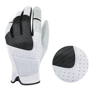 Nueva llegada Guantes de golf con logotipo personalizado Guantes de cuero Cabretta para golf Guantes de golf de cuero de alta calidad - Product Image 2