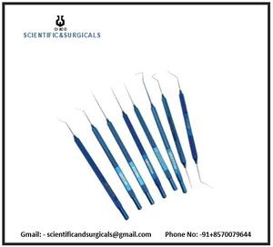 AKAHOSHI alta calidad NÚCLEO INTRACAPSULAR GANCHO Fórceps manuales Instrumentos quirúrgicos oftálmicos Acero inoxidable - Product Image 3