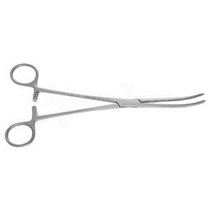 Pinces à dissection Rumel 9 pouces Angulaires latérales dentelées en acier inoxydable Instrument chirurgical Outil durable - Product Image 3