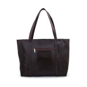 Marron P54381 formel sac à bandoulière en cuir PU Portable Vintage sac de messager à bandoulière Simple à la mode pour décontracté Vintage - Product Image 1