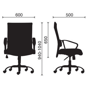 Silla Ergonómica Giratoria de Oficina M1014-02 Lng Li Thit K - Product Image 3