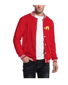 Chaquetas universitarias para hombre más vendidas Precio al por mayor Logotipo personalizado Liso Letterman Varsity - Product Image 1