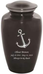 โกศใส่ศพสำหรับผู้ใหญ่ทำด้วยมือแกะสลักทำจากโลหะรูปสมอเรือทำจากโกศขนาดไม่แพงออกแบบได้ตามต้องการ - Product Image 5