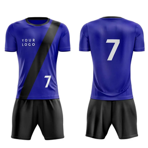 Maillot de football haute visibilité, nouveau style, couleur unie, taille personnalisée, tenue d'équipe, tendance, uniforme de football durable - Product Image 3