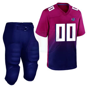 Uniforme de football américain professionnel, short respirant en tissu polyester et élasthanne, conçu pour un confort et une durabilité maximales - Product Image 2