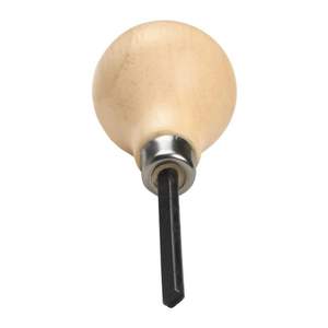 Empujador de puntas de Acero de Nuevo producto de alta calificación con mango de madera de bola redonda excelente para trabajos de soldadura de alta demanda - Product Image 1