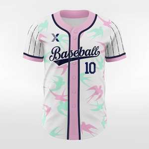 High Quality <b>Baseball</b> Jersey Polyester Breathable Men's Wholesale Supplier - Product Image 2