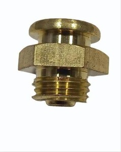 หัวฉีดจาระบีทองเหลืองอุปกรณ์หล่อลื่นอุตสาหกรรม - Product Image 2