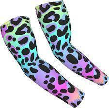 Grande demande Manchons élastiques sans couture imprimés personnalisés Confort pour le fitness, la course et la randonnée avec protection UV - Product Image 5