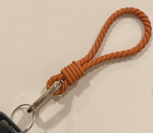 Llavero de cuerda, llavero de arcilla polimérica, amuleto de llave - Product Image 2