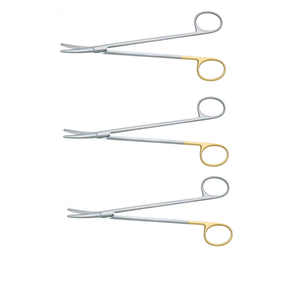 Ciseaux chirurgicaux droits et émoussés Metzenbaum de 14,5 cm, en acier manuel, par Dentavex Corporation - Product Image 4