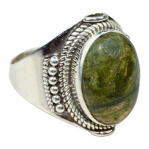 Real forma Oval bisel Jasper 925 anillos de plata esterlina de la joyería de la plata esterlina 925 al por mayor de joyería India fabricante - Product Image 1